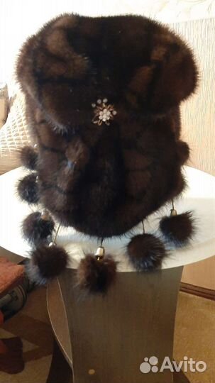 Шапка норковая