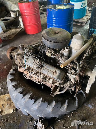 Двигатель газ 66, газ 53