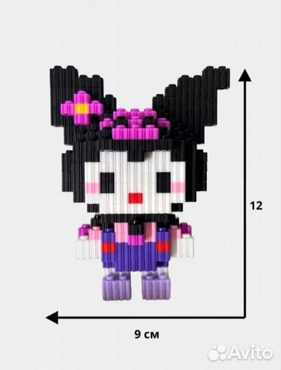 3D конструктор из миниблоков