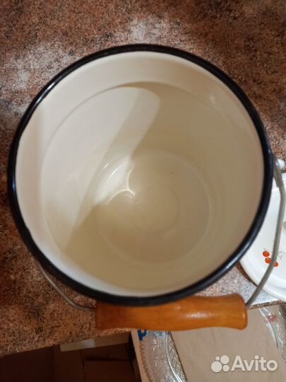 Бидончик эмалированный