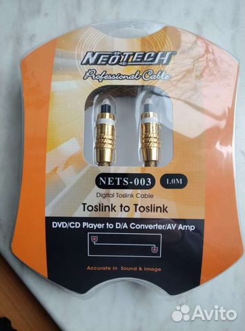 Neotech nets-003 оптический кабель 1м