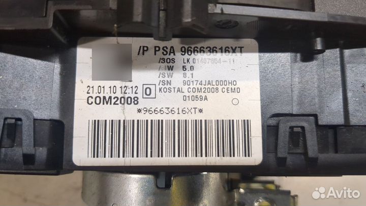 Переключатель поворотов и дворников Peugeot 3008, 2010