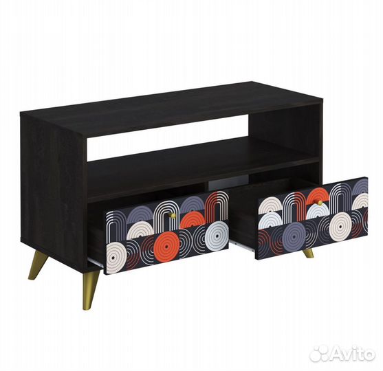 Фьюжн Тумба тм-005 Камень угольный vinil