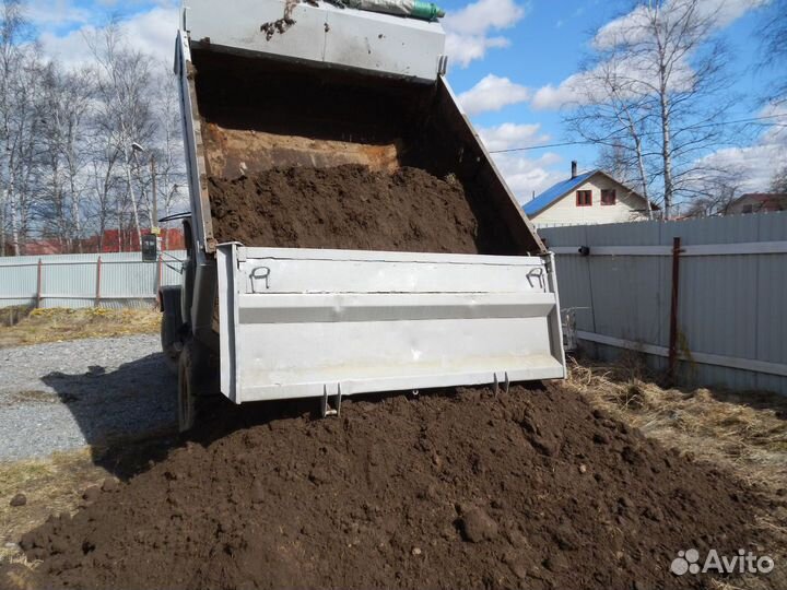 Навоз,перегной,чернозем песок