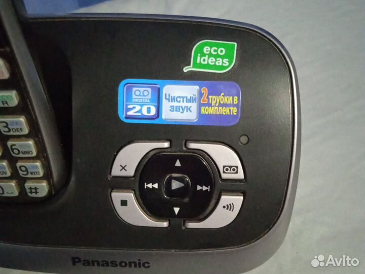 Стационарный телефон panasonic трубка