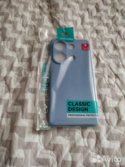 Силиконовый чехол на redmi note 13 pro 4g