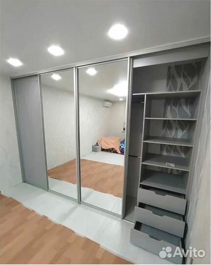 Шкаф на заказ минимализм