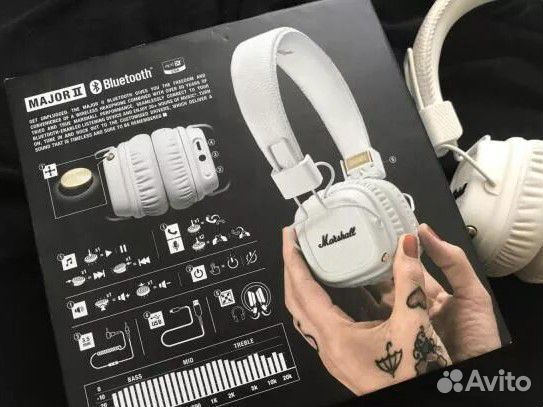 Наушники marshall major 2 bluetooth