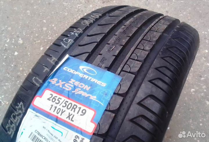 Cooper Zeon 4XS Sport 265/50 R19