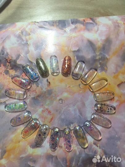 Блестки для ногтей