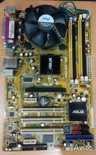 Мат. плата Asus P5PL2 SE с Intel Pentium 4