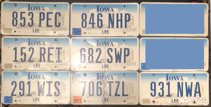 Автомобильные номера США