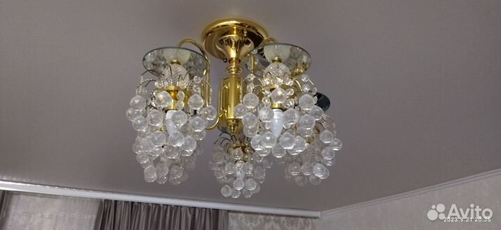Хрустальная люстра СССР
