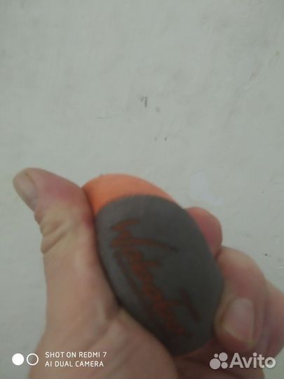 Мяч резиново-тканевый для игры с собакой