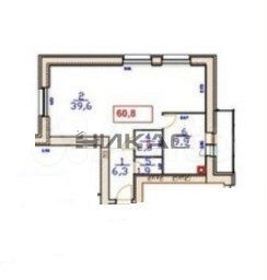 2-к. квартира, 62 м², 7/7 эт.