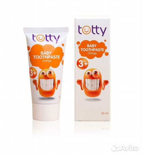 Детская зубная паста Totty