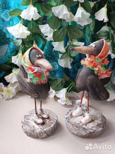 Интерьерные куклы Вороны