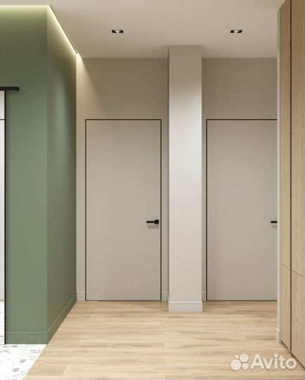 Скрытые двери invisible