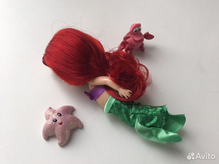 Кукла Русалочка Ариэль mini animator’s с Disney