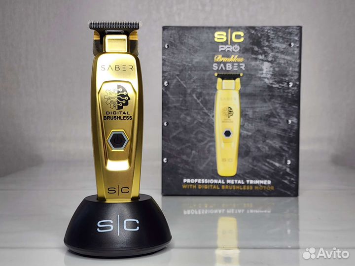 Триммер для окантовки и бороды Stylecraft Saber SC