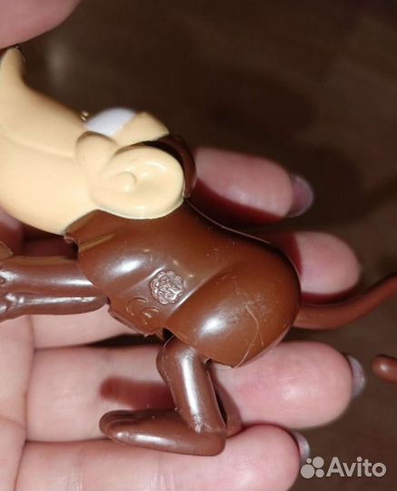 Игрушка от чупа-чупс 90-х обезьяна