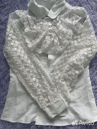 Рубашки школьные для девочки