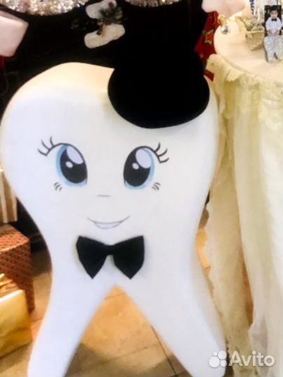 Декоративный зубик