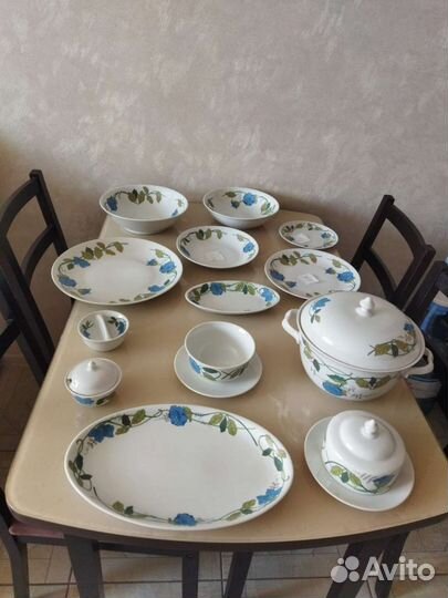 Сервиз столовый Чехословакия Карловарский порциан