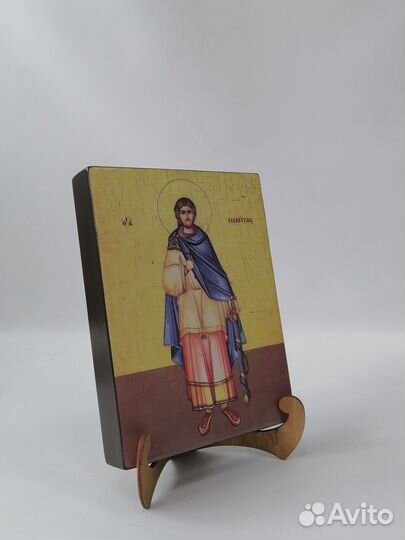 Святой Никита Готфский, 15x20x1,8 см, арт А6721