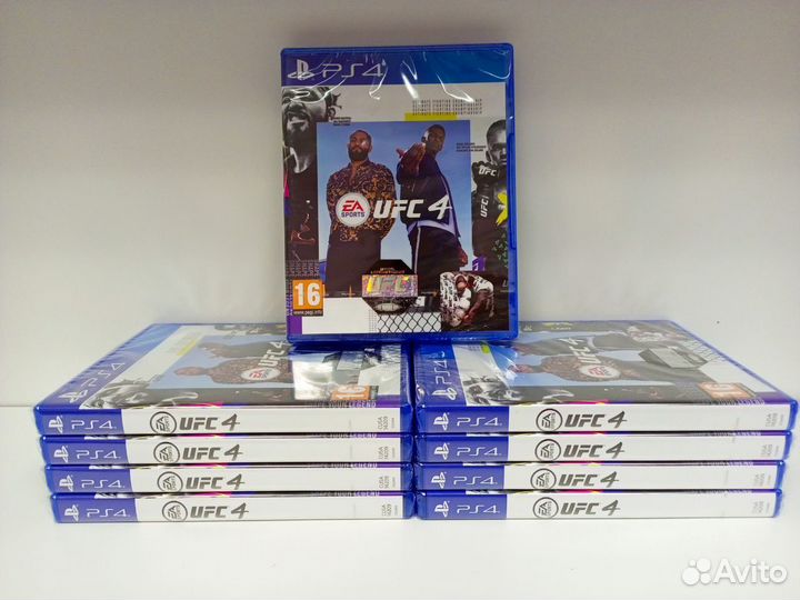 Ufc 4 ps4 диск новый