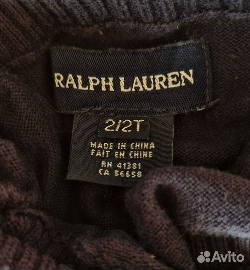Комплект Ralph Lauren для девочки 2 года