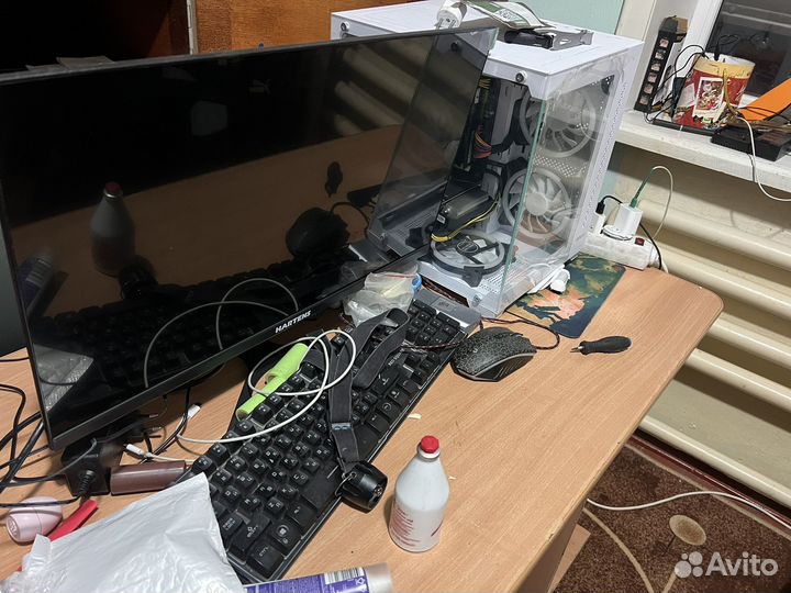 Игровой компьютер с монитором полный комплект