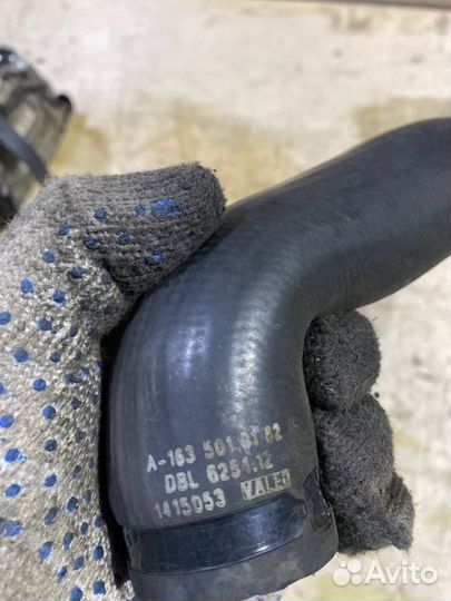 Патрубок радиатора Mercedes-Benz M-Class W163