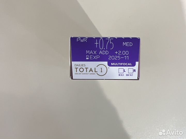 Мякгие контактные мультифокальные линзы