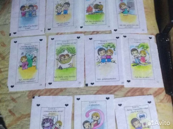 Вкладыши love is 1 series