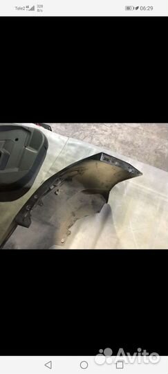 Бампер задний peugeot 308