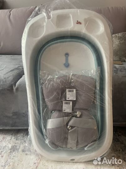 Детская ванночка для купания складная