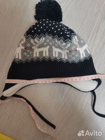 Зимняя шапка для мальчика