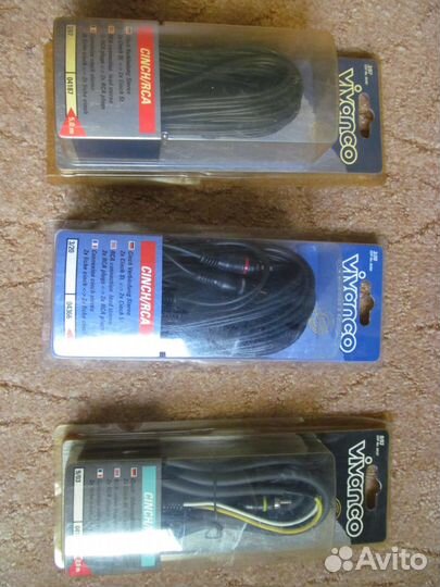 Кабели аудио видео