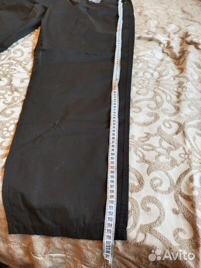 Штаны большого размера на шнурке