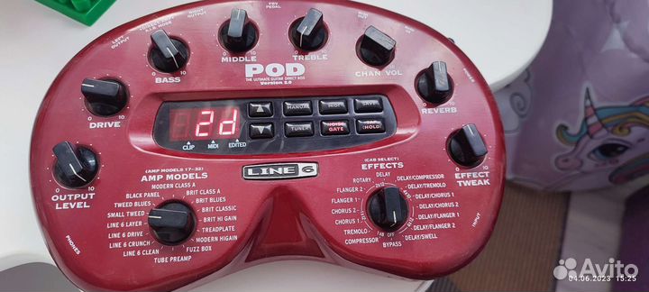 Гитарный процессор line 6