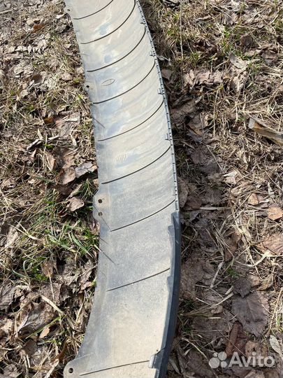 Юбка бампера задняя Kia Cerato 3 Дорестайлинг YD