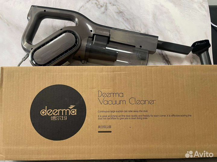 Ручной пылесос xiaomi deerma vacuum cleaner новый