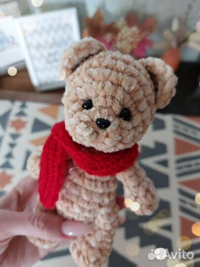 Вязаный мишка