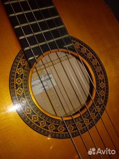 Гитара акустическая концертная ручной работы
