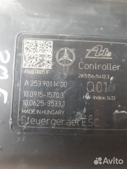 Блок ABS,ABR,ESC мерседес 205