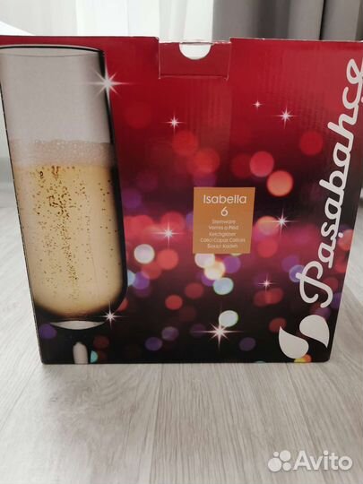 Бокалы для шампанского Pasabahce Isabella 6 шт