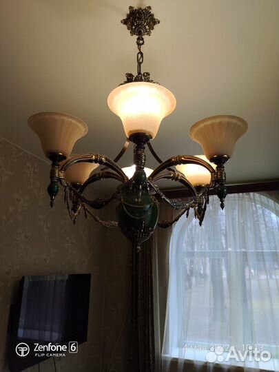 Люстра Испания Бронза