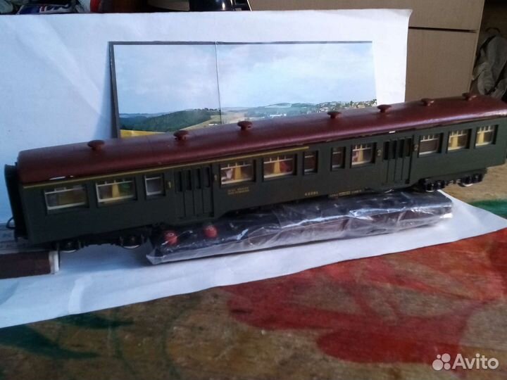 Модель вагон пассажирский