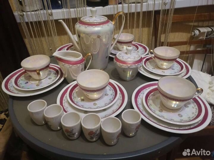 Эксклюзивный кофейный сервиз гдр 60х годов